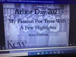 Arbor Day Tony Kirkham